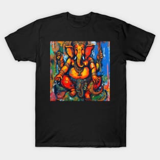 Ganesh - expressive art T-Shirt